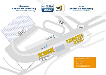 area plan Coop FIS Cross-Country World Cup Oberhof 2024