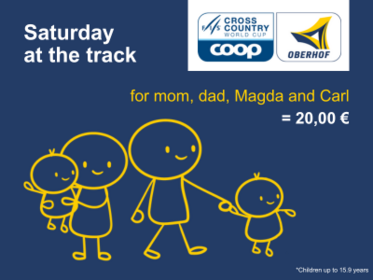 family ticket bundle - saturday at the track